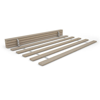 Nodax Super King Bed 6Ft Slats - Solid Pine Wood Replacement Slats, Sustainable, Eco-Friendly Material, Easy Assembly - Set Of 12 - image 1