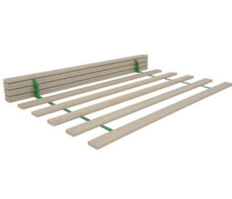 Nodax Super King Bed 6Ft Slats - Solid Pine Wood Replacement Slats, Sustainable, Eco-Friendly Material, Easy Assembly - Set Of 12 - thumbnail 3