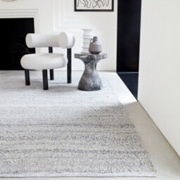 Grey Plain Handmade 4mm Thick Anti-Shed Rug For Bedroom, Dining Room, Stain-Resistant Modern Area Rug,-200Cm X 290Cm - thumbnail 2