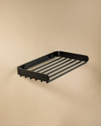 Cosmic  Shower Caddy, Shower Basket, Matt Black, Logic Collection - thumbnail 2