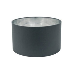 Valuelights Reni Charcoal & Silver Inner Drum Ceiling Lamp Shade (D)35Cm - thumbnail 7