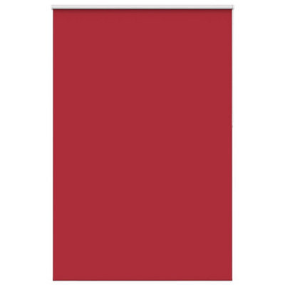 Berkfield Durable Roller Blind Blackout Red 145X230 Cm Fabric Width 141.6 Cm Polyester