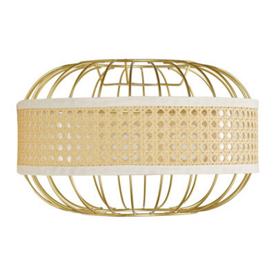 Valuelights Vimet Gold Ceiling Shade (D)30Cm - image 1