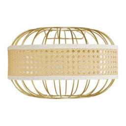 Valuelights Vimet Gold Ceiling Shade (D)30Cm - thumbnail 1