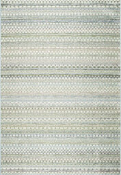 Green Striped Outdoor Rug, Striped Stain-Resistant Rug For Patio, Deck, Garden, 5mm Modern Outdoor Rug-120Cm X 170Cm - thumbnail 1