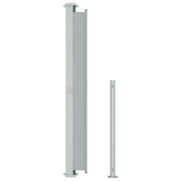 Walplus Patio Retractable Side Awning Garden Sun Shade Canopy Gazebo For Back Door, Porch, Patio 220X300 Cm Grey - thumbnail 5