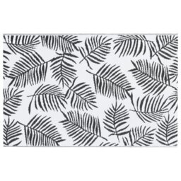 Walplus Outdoor Carpet White And Black 160X230 Cm Pp - thumbnail 3