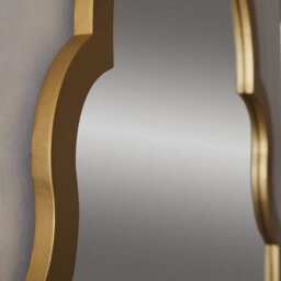The Online Mirror Shop Leaner Mirror Casablanca Arched Shape With Gold Frame For Hanging In Any Room, Bedroom- H 170Cm X W 60Cm - thumbnail 4