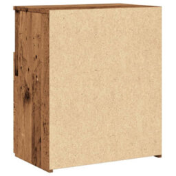 Berkfield Bedside Cabinets 2 Pcs Old Wood 50X32X60Cm Engineered Wood - thumbnail 7