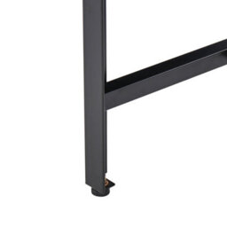 Beliani Outdoor Bar Table Maenza Black Metal - thumbnail 7