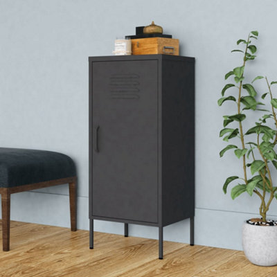 Vidaxl Storage Cabinet Anthracite 42.5X35X101.5 Cm Steel - image 1