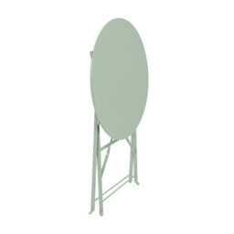 Charles Bentley Bentley 3 Piece Metal Bistro Set Garden Patio Table & 2 Chairs - Heritage Green - thumbnail 9