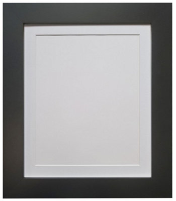 Frames By Post Metro Black Frame With White Mount A2 Image Size A3 - image 1