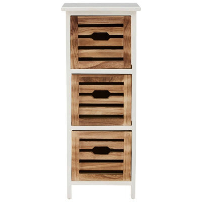 Orsina Spacious 3 Drawers Chest, Modern Appeal Chest Of Drawers For Livingroom, Minimalist Storage Chest For Bedroom - image 1