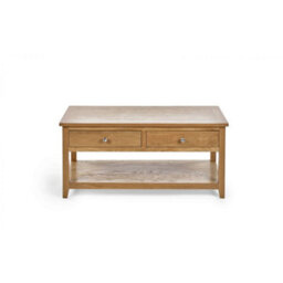 Ashfield Classic Coffee Table With 2 Drawers - thumbnail 3