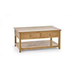 Ashfield Classic Coffee Table With 2 Drawers - thumbnail 2
