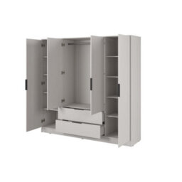 Arte Luxurious Cashmere Kelly Wardrobe: 206Cm Of Elegant Storage For Modern Bedrooms - thumbnail 2