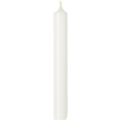IHR Ideal Home Range Ihr Cylinder Unscented Wax Pack Of 49 White Candle