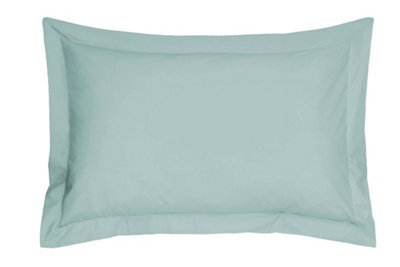 Smart Living Luxury 100% Egyptian Cotton Oxford Pillowcase Pair - Duck Egg