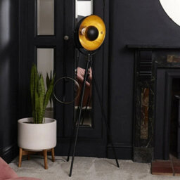 Industrial Tripod Floor Lamp Photography Free Standing Standard Light Led Bulb - thumbnail 8