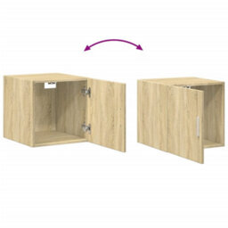 Berkfield Wall Cabinet Sonoma Oak 40X42.5X40 Cm Engineered Wood - thumbnail 8