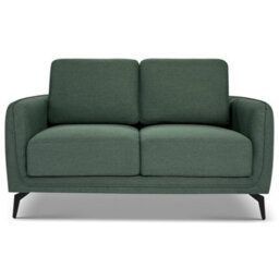 Bravich Brixton  2 Seater Sofa - Modern Fabric Sofa With Steel Legs - thumbnail 2