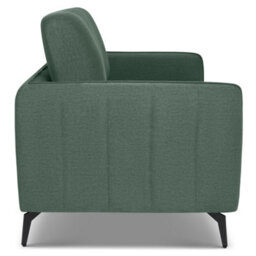 Bravich Brixton  2 Seater Sofa - Modern Fabric Sofa With Steel Legs - thumbnail 5