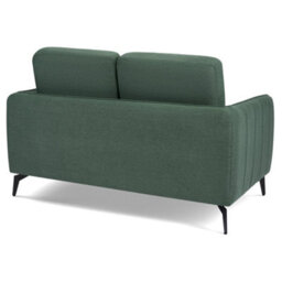 Bravich Brixton  2 Seater Sofa - Modern Fabric Sofa With Steel Legs - thumbnail 4
