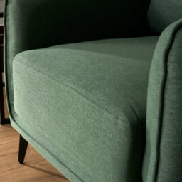 Bravich Brixton  2 Seater Sofa - Modern Fabric Sofa With Steel Legs - thumbnail 8