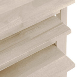 Oakham Invermere White Wash Nest Of Tables - thumbnail 5
