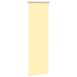 Berkfield Durable Roller Blind Blackout Yellow 55X150 Cm Fabric Width 50.7 Cm Polyester - thumbnail 3