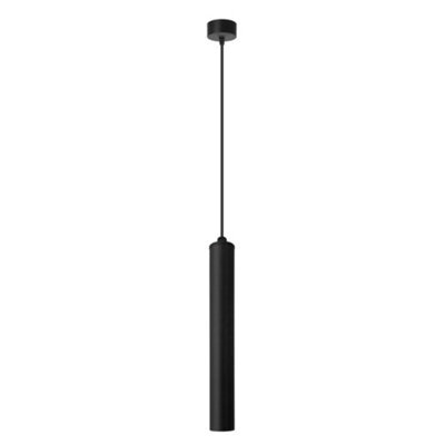 Single Head Chandelier Aluminium Long Tube Pendant Light, Suspension Cylinder Hanging Lamp For Modern Kitchen - image 1