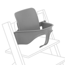 Stokke Tripp Trapp Baby Set 2, Storm Grey - For Ages 6-36 Months - Convert Chairs Produced After May 2003 Into A Comfortable High