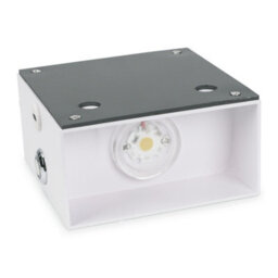 Valuelights Marx Pair Of - White Magnetic Easy Fit Wall Lights Touch Up/down Lamp And Usb Rechargeable - thumbnail 4