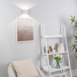 Valuelights Marx Pair Of - White Magnetic Easy Fit Wall Lights Touch Up/down Lamp And Usb Rechargeable - thumbnail 6