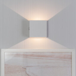 Valuelights Marx Pair Of - White Magnetic Easy Fit Wall Lights Touch Up/down Lamp And Usb Rechargeable - thumbnail 5