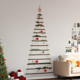Walplus Hanging Christmas Tree With Top Star 100X210 Cm Natural Branch - thumbnail 3