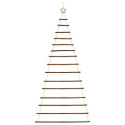 Walplus Hanging Christmas Tree With Top Star 100X210 Cm Natural Branch - thumbnail 4