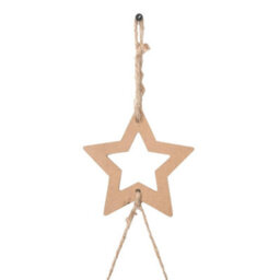 Walplus Hanging Christmas Tree With Top Star 100X210 Cm Natural Branch - thumbnail 6