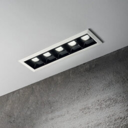 Ideal Lux Lika Led 5 Light Recessed Spotlight White - thumbnail 2