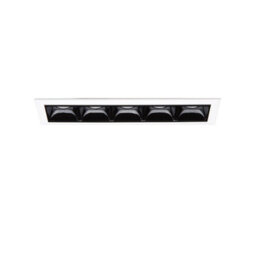 Ideal Lux Lika Led 5 Light Recessed Spotlight White - thumbnail 1