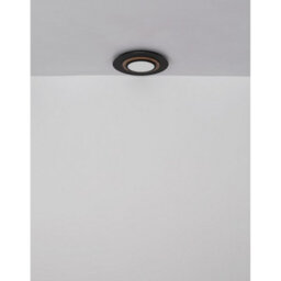 Luminosa Lighting Luminosa Kory Semi Flush Ceiling Light Matt Black, Centered Led 3000K - thumbnail 7