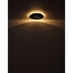 Luminosa Lighting Luminosa Kory Semi Flush Ceiling Light Matt Black, Centered Led 3000K - thumbnail 8