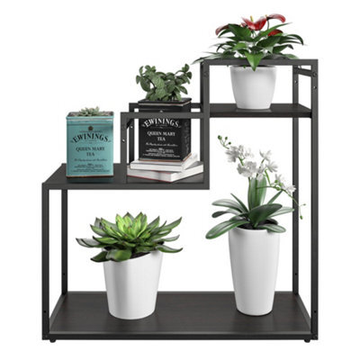 Novogratz Dorel Home Weston 3 Shelf Plant Stand Espresso Coloured - image 1