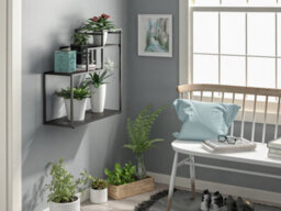 Novogratz Dorel Home Weston 3 Shelf Plant Stand Espresso Coloured - thumbnail 8