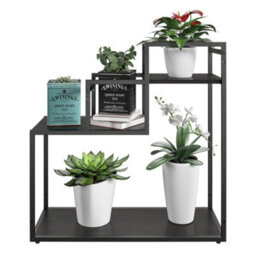 Novogratz Dorel Home Weston 3 Shelf Plant Stand Espresso Coloured