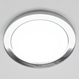 Litecraft Chrome Magnetic Bezel For 18W Darly Bathroom Flush Ceiling Light - thumbnail 3