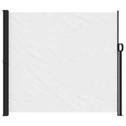 Walplus Retractable Side Awning Garden Sun Shade Canopy Gazebo For Back Door, Porch, Patio White 180X300 Cm - thumbnail 3
