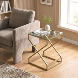 Nest Of Tables, Side Table Set Of 2 With Transparent Top, Transparent - thumbnail 5