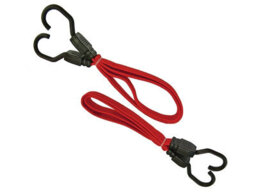 Faithfull Flat Bungee Cord 76Cm 30In Red 2 Piece Faitdbung30 - thumbnail 1